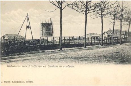 De watertoren aan de Aalsterweg.