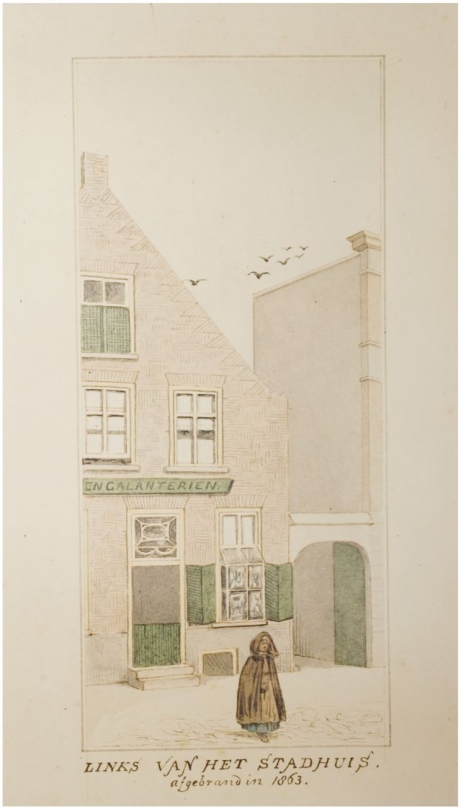 Huis en stadhuis op Markt